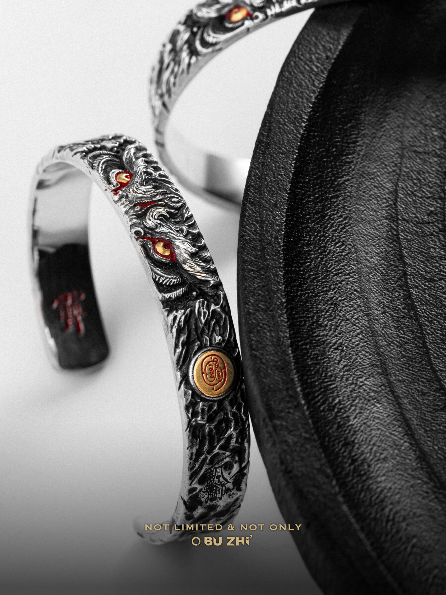 Black Tiger (Buddhist Guardian) Bangle
